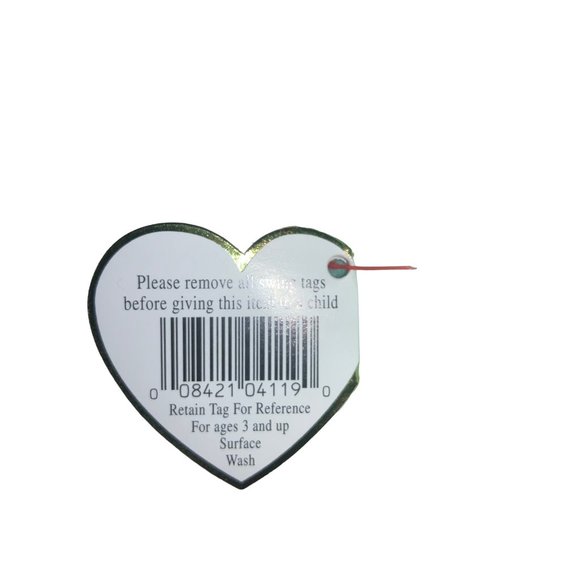 Ty Beanie Baby Hippity the Bunny Rabbit 1996 - Picture 11 of 11